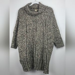 Matilda Jane Wonderment Evening Stroll Sweater M/L 3/4 Sleeve Knit Oversized